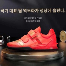 안타 역도화 스쿼트화 파워리프팅 LUXIAOJUN 역도 데드리프트 신발, 45, 41224-1 역도