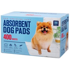 Absorbent Dog Pads 애견 패드 400매 (M), 400매 / 1개, 1개, 400개 - 강아지패드400매