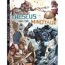 Theseus and the Minotaur: A Graphic Retelling Paperback, Capstone Press