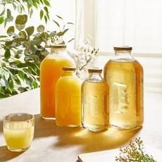 추억의 감성 델몬트병 보리차 주스 유리병 500ml 1.5리터, 미니 델몬트병 500ml