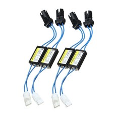 T10 W5W 194 LED 오류 코드 제거기 자동차 조명 디코더 오작동 R2LC, 4PCS, 1개 - lc10w