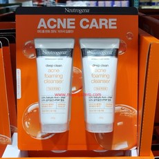 뉴트로지나포밍 폼클렌저 220g X 2 -아크네