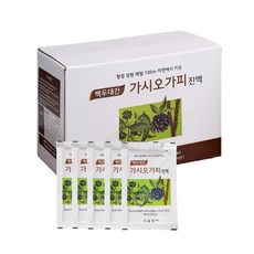 시골장터 가시오가피 즙 100% 국내산 진액, 60개, 100ml 60개
