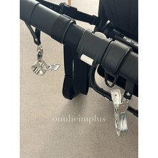 오누하임+ 유모차 안전 집게, 브라운, 2세트