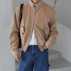 스웨이드 헤링턴 블루종 자켓(4color)