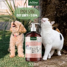 Aniforte 애니포르테 반려동물 오메가 3 연어 오일 500ml, 1개, 10kg, 심장/간