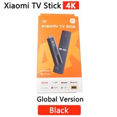 최신 샤오미 Mi TV 스틱 4K 안드로이드 11 HDR 쿼드 코어 2GB + 8GB 블루투스 5.0 와이파이 구글 어시스턴트 글로벌 버전, Mi tv stick 4K_Standard packag