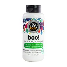 SoCozy 쏘코지 부 티트리 로즈마리 페퍼민트 오일 함유 비듬 퇴치 저자극 키즈 샴푸 237ml, 1개, 272g