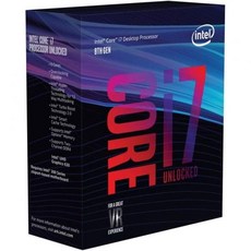 인텔 Core i78700K 데스크탑 프로세서 6코어 최대 4.7GHz터보 잠금해제 LGA1151300시리즈 95W, Processor_Core i7-8700K - 인텔i78700