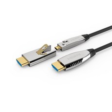 이지넷유비쿼터스 이지넷유비쿼터스 넥스트 HDMI v2.0a 분리형 하이브리드 광케이블 (NEXT-6710HAOC-DA 10m), 단품