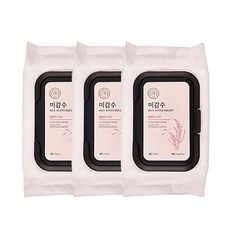 더페이스샵 미감수 브라이트 클렌징 티슈 200g, 50개입, 3개