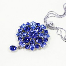 사파이어목걸이