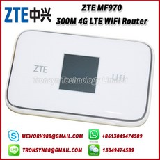 [해외]잠금 해제 ZTE MF970 300 MPBS CAT6 4G LET 라우터 SIM 카드 슬롯 지원 LTE FDD B1/2/3/7/8/20/28/12 &AMP; 17, 상세내용표시