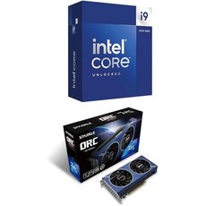 인텔 ® Core™ i914900K 게이밍 데스크톱 프로세서 + Sparkle Arc A580 ORC 그래픽 카드 - 인텔i914900k