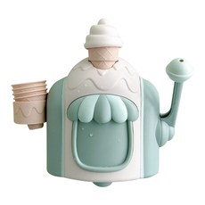 히호히호 아이스크림 버블머신 목욕놀이 장난감 어린이 유아 물놀이 거품목욕, 1개, 민트