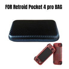 레트로이드 포켓 4 프로 TF 카드 Rp4 + 클래식 레트로 게임 PS2 PSP 3DS 안드로이드 휴대용 핸드헬, 07 ONLY BAG_01 CHINA