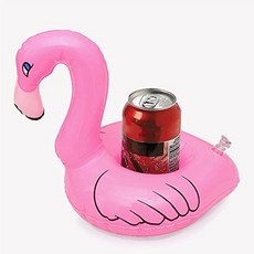 핑크 플라밍고 풍선 플로팅 풀 음료 홀더 (Flamingo), Flamingo