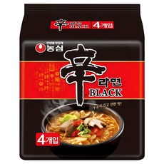 NONGSHIM 農心 辛拉麵 辛拉麵 BLACK, 4包
