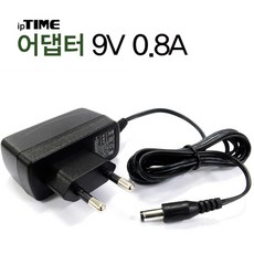 EFM네트웍스 아이피타임 9V 0.8A Adapter 공유기 허브 어댑터 1개