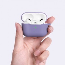 에어팟 프로 실리콘 젤리 키링 케이스, 민트