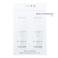 화이트 프로그램 딥 클렌징폼200ml+200ml