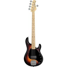 Sterling by Music Man StingRay Ray5 Bass Guitar in Vintage Sunburst Satin 5-String