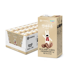 연세우유 커피맛 멸균우유, 190ml, 72개