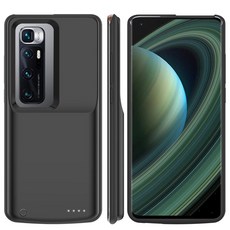 Xiaomi Mi 10 울트라 배터리 케이스 용 6800mAh 충전기 외부 보조베터리 충전 커버