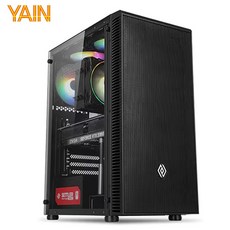 야인컴퓨터 라이젠3 5300G 8G 사무용 가정용 조립PC 조립컴퓨터 롤컴퓨터 컴퓨터본체 (YPC530), YPC530, WIN11 Home, 1TB, 16GB, 블랙