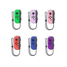 닌텐도 Nintendo 정품 조이콘 (L) 스위치 컨트롤러 조이스틱 왼쪽 단품 6가지 색상 택 1+스트랩 포함, 1개, 1.(L)네온레드 단품, 조이콘 왼쪽