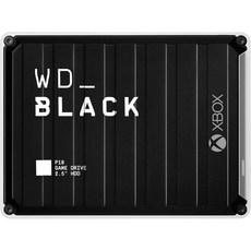 WDBLACK 6TB P10 게임 드라이브 휴대용 외장 하드 PlayStation Xbox 및 PC와 함께 작동 WDBZ7D0060BBKWESN, Black with White Trim_2TB | Ga