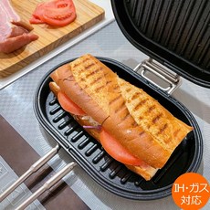 카지동야 파니니팬 샌드위치 팬 브런치 44931 캠핑, 1개