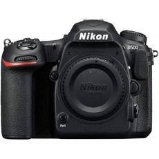 [독일] 니콘 D500 디지털 SLR 카메라 (20.9 메가 픽셀 8cm (3.2 인치) LCD 터치 모니터 4K UHD 비디오), 단일옵션
