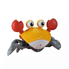 춤추는꽃게장난감 Cute Crab 강아지 고양이 장난감 인형 도망치는 꽃게 (모션센서탑제), 1개,