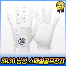 SR30 스페셜 골프장갑 남성용(오른손)_ 화이트 _로코스나인, 21.호 - srs60