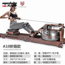 한혜진로잉머신 다이어트 근력강화 노젓기 가정용 무소음 헬스 피트니스 로잉머신 17, A10 대통령 모델 접이식 특허 재 재목 저항 조