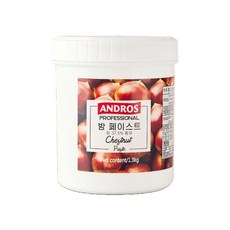 앤드로스 밤 페이스트 1.3kg 체스트넛 밤라떼, 1개