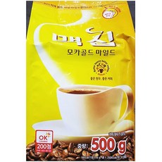 OT 커피가루 모커골드 인스턴트 커피 (500gX1ea) 맥심 대용량식자재 봉지커피, OWTD 1