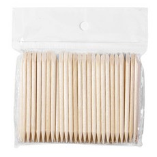 젤네일 스틱 100P 용품 우드 파츠 셀프 네일 아트용 나무 스틱, 1개