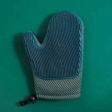 반려동물 털 제거 장갑 효율적인 마사지 흘리기용 고양이 그루밍 브러시 애완 동물 미트 2 in 1