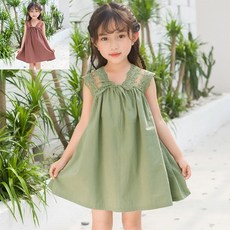 여아끈나시원피스