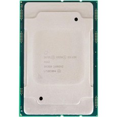 Intel Xeon 실버 4112 트레이 프로세서 쿼드 코어 2.60GHZ 8.25MB CD8067303562100