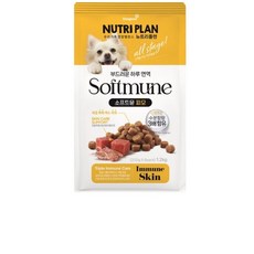 뉴트리플랜 강아지 소프트뮨 전연령용 기능성 사료, 피부/피모, 1kg, 1개
