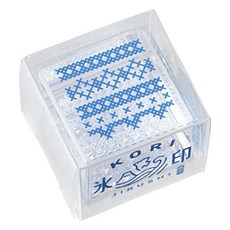 히토토키 얼음도장 크로스스티치 22mm, 1개