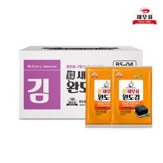 [KT알파쇼핑]새우표 완도 오리지널 전장김 25g x 20봉, 20개