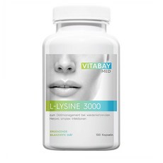 독일 비타베이 L Lysine 엘 라이신 3000 100캡슐 2팩, 2개, 100정