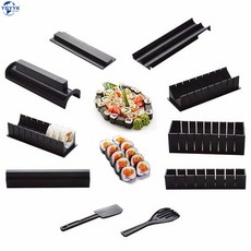 YGYYK 가정용 초밥 김밥 틀 만들기 초보자용 세트, 둥근 3종세트초밥틀, 1개