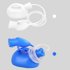 이동식화장실 간이 소변기 남자 소변통 오줌통 환자 2000ml 대용량, 화이트, 1개