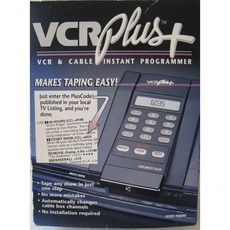 장비 통신 전자 VCR PLUS 젬스타의 인스턴트 프로그래머