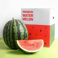 델리후르츠 당일선별 국내산 고당도 꿀 수박, 1개, 5~6kg